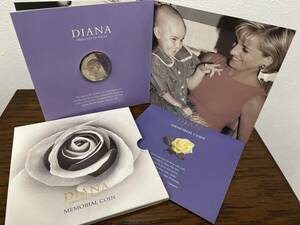 ダイアナ メモリアルコイン/DIANA MEMORIAL COIN PRINCESS OF WALES FIVE POUNDS 1961-1997/外国コイン ダイアナ妃 コレクション◆管No3931