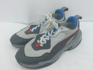 ◇ PUMA プーマ THUNDER ELECTRIC 367996-02 スニーカー シューズ サイズ27.5cm グレー ブラック系 メンズ E