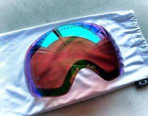 ★極美品　OAKLEY　フライトデッキXM　レンズのみ　PRIZM SNOW JADE IRIDIUM　