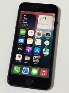 SIMフリー iPhoneSE2 128GB Black シムフリー アイフォンSE 2 第二世代 第2世代 ブラック 黒 softbank au docomo SIMロックなし A2296 84%