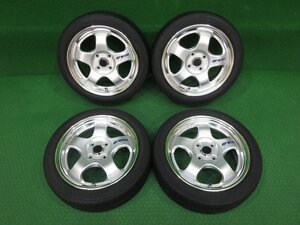 WORK MEISTER S1 2P ワーク マイスター 15インチ 15×5.5J +44 100-4穴 2020年製/溝有★ 165/50R15 ラジアル 4本[エブリィ/N-BOX/タント]