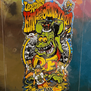 ラットフィンク ロッキンジェリービーン キングオブジャンクヤード ビニール ステッカー RAT FINK Rockin