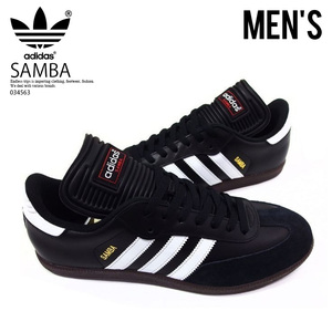 ■新品■adidas アディダス SAMBA CLASSIC サンバ クラシック■スニーカー フットサル■27.5cm■ブラック■034563 ▲