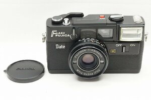 【アルプスカメラ】FUJIFILM フジフイルム FLASH FUJICA Date 35mmコンパクトフィルムカメラ ブラック 230525a