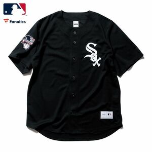 【新品タグ付き】 21AW 22 新品 FCRB f.c real bristol エフシーレアルブリストル SOPH ソフ FANATICS MLB TOUR BASEBALL SHIRT WHITE SOX