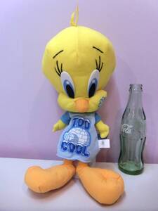 ルーニーテューンズ◆トゥイーティー ビンテージ ぬいぐるみ 人形 31㎝ ひよこ 小鳥◆Looney Tunes Tweety Bird Plush VINTAGE