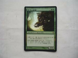 バイン　MTG 狼茨の精霊/Wolfbriar Elemental foil 日本語1枚