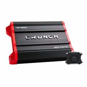 ■USA Audio■アメリカ クランチ CRUNCH Ground Pounderシリーズ GP-1500.1 1ch Class AB Max.1500W ●保証付●税込