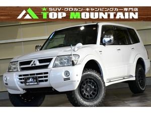 パジェロ 3.5 ロング スーパーエクシード 4WD 切替4WD　サンルーフ　ベージュ本革