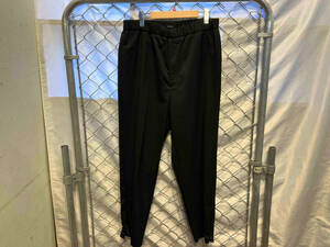 22ss CINOH TWILL RELAX PANTS ツイルリラクスロングパンツ ブラック M チノ ブラック 店舗受取可