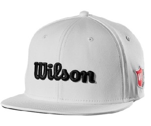 新品未使用！日本未発売モデル！ Wilson Flat Brim Cap（White)