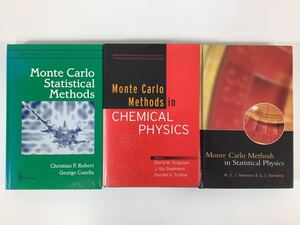 モンテカルロ法 3冊セット Monte Carlo Methods 洋書/英語 数値計算 シミュレーション 乱数 数学 物理【ta05b】