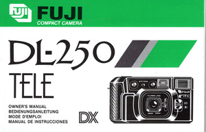 FUJI DL-250(英・独・仏・西語表記)取扱説明書②