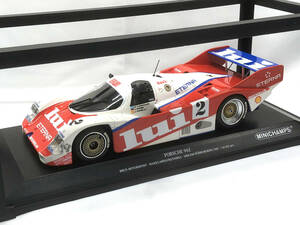 ミニチャンプス 1/18 ポルシェ 962C #2 ニュルブルクリング 1000km Mass/Larrauri/Pareja 限定402台