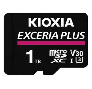 新品！ KIOXIA microSDカード 1TB Class10 KMUH-A001T EXCERIA PLUS (エクセリアプラス) 旧東芝メモリ キオクシア【国内正規品】