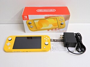 062Z118★【中古 美品/動作品】 Nintendo Switch Lite イエロー