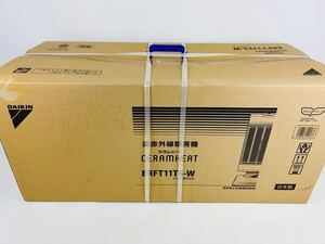 新品未開封　ERFT11TS-W 電気ストーブ CERAMHEAT（セラムヒート） [シーズヒーター /首振り機能] DAIKIN ダイキン　 ホワイト