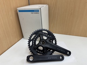 SHIMANO シマノ GRX クランク フロントチェーンホイール FC-RX600-2 46×30T 直接お渡し歓迎 AZK616501八