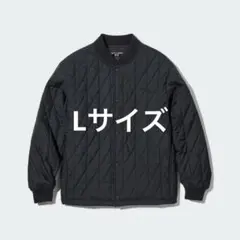 ヒートテックウォームパデッドジャケット　BLACK L