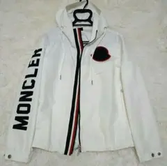 MONCLER モンクレール正規フード付きロゴナイロンジャケット