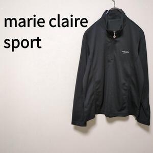 【marie claire sport】トラックジャケット(ONE)胸ロゴ