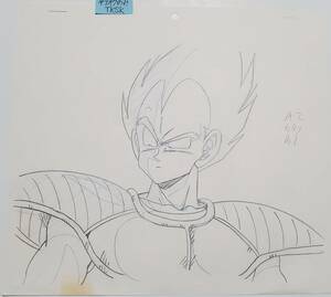 ドラゴンボールZ　ベジータ　原画　修正原画　検)　セル画　動画　鳥山明　