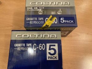 COLTINA カセット カセットテープ C-60 60分 音楽 ノーマルポジション コルティナ ダイエー