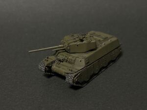 SMV 1/144 M6A1重戦車【同梱可】WW2 アメリカ陸軍 ワールドタンクミュージアム マイクロアーマー 自作Ver リクエスト出品