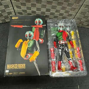 W968-O35-2372 RAH リアルアクションヒーローズ 仮面ライダー新2号&ショッカーライダー コンパチセット 2008 デラックスタイプ ⑨