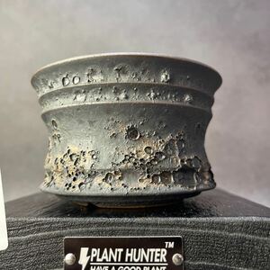 く432 Hand Made 植木鉢 陶器 検（アガベ パキプス invisible ink raw life factory SRL 信楽焼 伝市鉢　カタチ製作所 塊根植物 亀甲竜