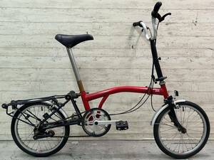 ☆ 【 西濃運輸 営業所止め発送のみ 】 1円スタート売り切り!! 要メンテ! BROMPTON M3R 1997 STURMEY ARCHER ブロンプトン 折り畳み自転車