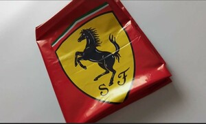 【イタリア物】フェラーリ ビッグ　ビニールバッグ　袋　正規品