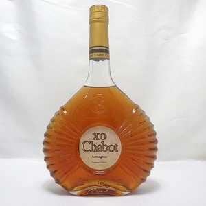 B24-3041 Chabot シャボー XO 700ml 度数不明 ブランデー Armagnac アルマニャック フランス 古酒 未開栓