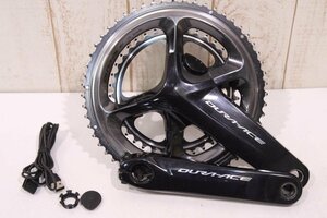 ★SHIMANO シマノ FC-R9100-P DURA-ACE 172.5mm 55/42T 2x11s 両足計測パワーメータークランクセット BCD:110mm リコール対象外品