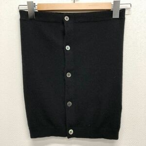 【INSCRIRE】アンスクリア★カシミアニットベルト KNIT BELT トップス カシミア100% 123AW-IBC037 サイズF レディース ブラック 10