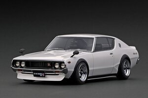 イグニッションモデル WEB限定モデル 1/18 レジン・プロポーションモデル 1973年モデル 日産 NISSAN Skyline 2000 GT-R (KPGC110) ホワイト