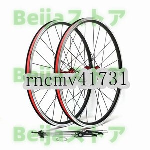 ホイールセット 20インチ折りたたみ自転車 100/130mmハブ対応11スピードカセッ24穴451BMXリムVブレーキクイックレリースホイール