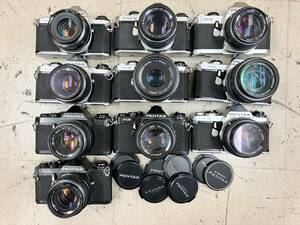 【10個】 ペンタックス Pentax ME ブラック SMC Pentax-M 50mm F1.4 等 フィルムカメラ ボディレンズセット シリーズ まとめ ジャンク D113