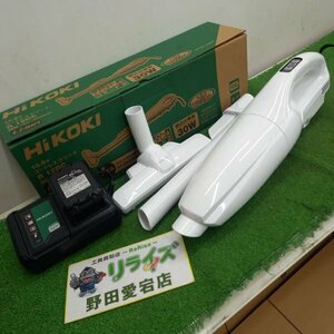 【バッテリーのみ中古品】HiKOKI ハイコーキ R12DC コードレスクリーナー　バッテリー・充電器付き【中古】