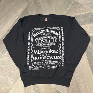 HARLEYDAVIDSON ハーレーダビッドソン/プリントスウェット/古着/バンT/SWEAT