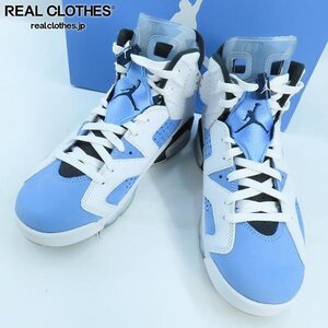 NIKE/ナイキ AIR JORDAN 6 RETRO UNC/エアジョーダン6 レトロ ノースカロライナ CT8529-410/26 /080