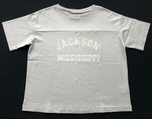 ラコレ フットボール Tシャツ JACKSON MISSISSIPPI　　LAKOLE 早2367