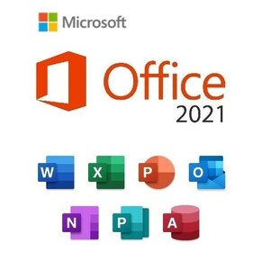 Microsoft Office 2021 32/64ビット プロダクトキー オンラインコード版　Windows 10/11 再インストール 可