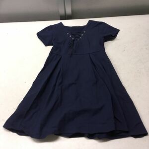 送料無料★CECIL McBEE セシルマクビー★半袖ワンピース　スカートワンピース★Mサイズ★ネイビー　#41019sj65