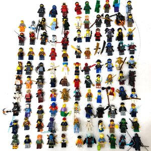 ◎現状品 LEGO レゴ ミニフィグ 108個 おまとめ ニンジャゴー/マインクラフト/海賊/町の仲間たち など 同梱不可 1円スタート