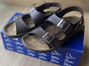 サンダル ビルケンシュトック BIRKENSTOCK ダークブラウン　サイズ37 kano 箱有り