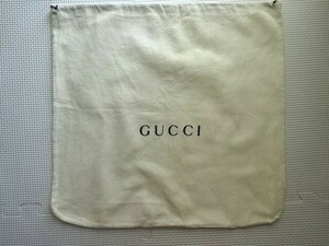 GUCCIグッチ　カバン布袋　ひも付きポーチかばん袋