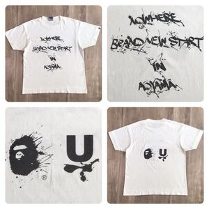 ★激レア★ UNDERCOVER × BAPE NW青山移転記念 Tシャツ Lサイズ a bathing ape アンダーカバー NIGO 裏原宿 エイプ ベイプ NOWHERE yi35