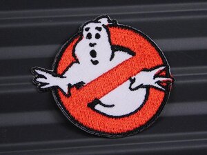 送料\110【Ghostbusters・ゴーストバスターズ】※《ミニアイロン刺繍ワッペン》　アメリカン雑貨　刺繍ワッペン　アイロンワッペン