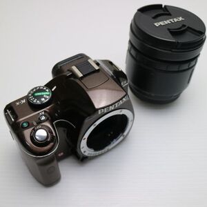 美品 PENTAX K-X ブラウン 即日発送 PENTAX デジタル一眼 本体 あすつく 土日祝発送OK